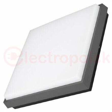 Светильник LGD-AREA-S240x240-25W Warm3000 (GR, 110 deg, 230V) (ARL, IP54 Металл, 3 года)