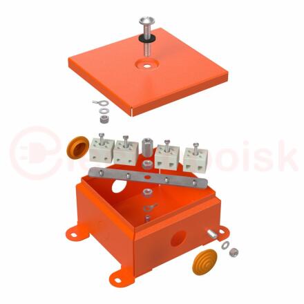 Коробка металлическая огнестойкая 70-0360-FR6.0-8 Е15-Е120 110х110х65