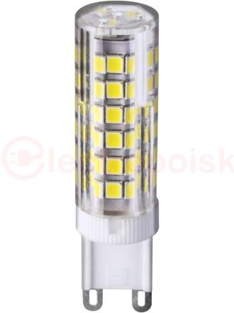 Лампа светодиодная LED 6вт 230в G9 белый капсульная
