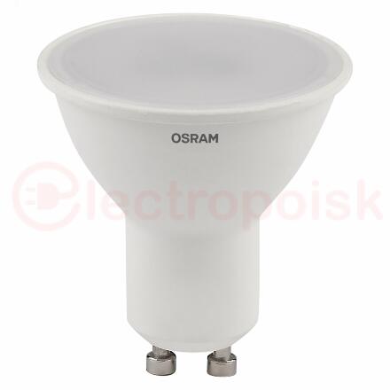 Лампа светодиодная LED 6 Вт GU5.3 4000К 480Лм спот 220 В (замена 50Вт) OSRAM