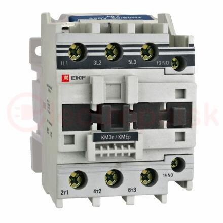 Контактор малогабаритный КМЭп 40А 220В DC 1NO 1NC PROxima