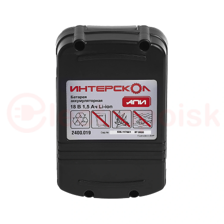 АПИ-1,5/18 аккум. блок 1,5А/ч, 18В, Li-ion