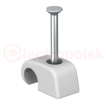 Крепежная скоба с гвоздем 7-12mm, L18