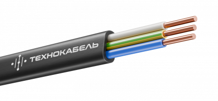Кабель силовой ВВГ-Пнг(А)-LS 3х6ок(N,PE)-0,66 (100м)ТРТС
