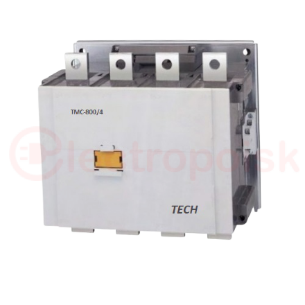 Контактор 4-х полюсный Metasol MC-800a/4P AC400V 50/60Hz 2a2b, Screw