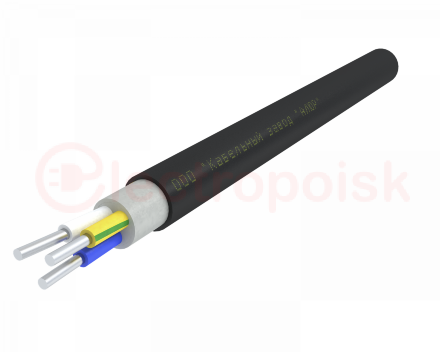 Кабель силовой ЭЛЕКОНД(R)-АсВВГнг(А)-LS 3х4.0 ок(N.PE)-0.66 Ч. бух