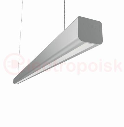 Светильник светодиодный ДПО/ДСО-44Вт IP23 4700Лм 3000К Mercury LED Mall 1,2м опал 1170*66*58мм