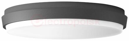 Светильник LGD-GIRO-R240-25W Warm3000 (GR, 110 deg, 230V) (ARL, IP54 Металл, 3 года)