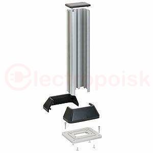 Connect Миниколонна 2-сторонняя на 8 CIMA-модулей 601х1265(158)х1095(181) мм SC алюминий-графит