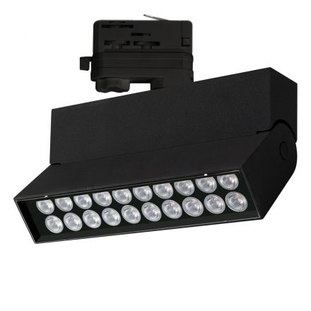 Светильник трековый LGD-LOFT-TRACK-4TR-S170-20W White6000 (BK, 24 deg) (ARL, IP20 Металл, 3 года)