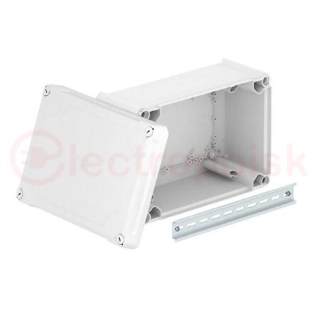 Коробка распределительная T350 285x201x120 сплошная стенка высота крышка.
