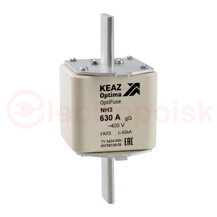 Вставка плавкая OptiFuse NH3 100А габарит 3 400AC УХЛ3