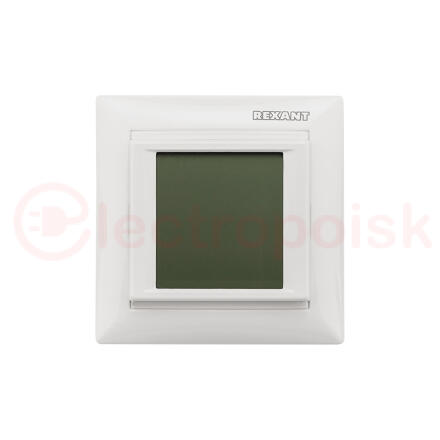 Терморегулятор сенсорный RX-419B, белый, совместим с Legrand серии Valena