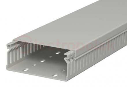Распределительный кабельный канал LK4 40x100x2000 мм (ПВХ,серый)