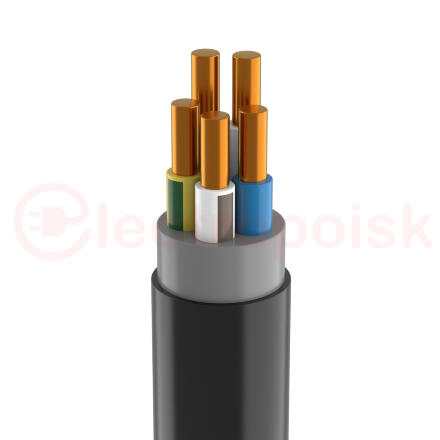 Кабель силовой ППГнг(А)-HF 5х1,5 ок(N,PE)-0,66(100м)