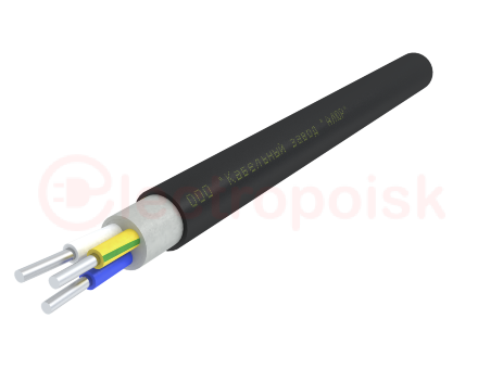 Кабель силовой ЭЛЕКОНД(R)-АсВВГнг(А)-LS 3х16.0 ок(N.PE)-0.66 Ч. бар