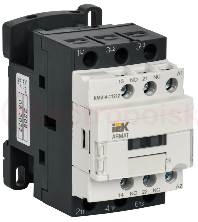 ARMAT Контактор КМИ-А-11212 LC1D 12А 24В/АС3 1НО/1НЗ IEK