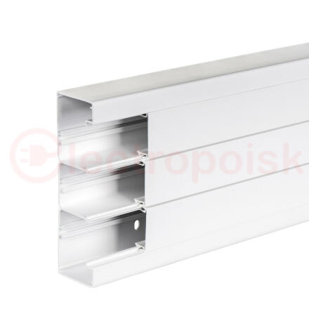 OptiLine45 Короб трехсекционный 185x55 с крышкой