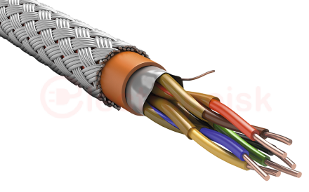 Кабель RS-485 2х2х0,80 КГнг(А)-FRHF (200м)