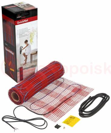 Греющий мат QuickNet (160 Вт/м2), размеры 0,5м x 4,0м  320Вт/ 230В, без термостата