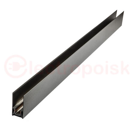 Шинопровод осветительный UBX-MMS4/35 BLACK 100 магнитный, тип M, 1м. Накладной. Черный. ТМ Uniel