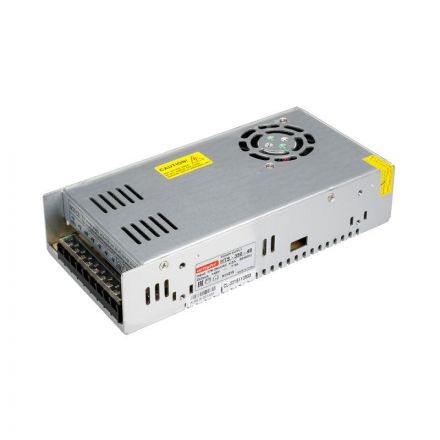 Блок питания HTS-350-48 (48V, 7.3A, 350W) (ARL, IP20 Сетка, 3 года)