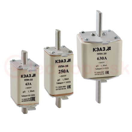 Вставка плавкая ППН-41-X0-4A-630А-УХЛ3-КЭАЗ