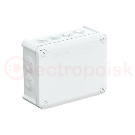 Коробка распаячная T160 190x150x77 трудновоспламеняемая