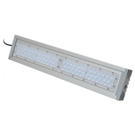ULV-R24J-120W/5000К IP65 SILVER Светильник светодиодный уличный консольный. Белый свет (5000К). Угол 150x40 градусов. TM Uniel.