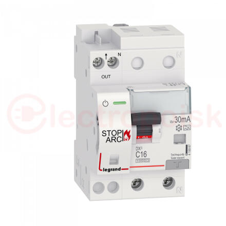 УЗДП DX3 Stop Arc 1P+N C16 10000A 30mA A (с АВДТ)