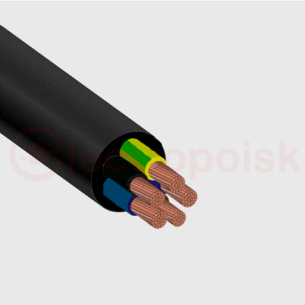 Кабель силовой КГН 5х4 380/660В-2