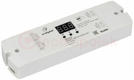 Выключатель SMART-SWITCH-DMX-SUF (230V, 5A) (ARL, IP20 Пластик, 3 года)