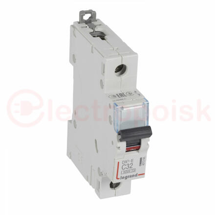 Выключатель автоматический однополюсный 32А C DX3-E 6кА