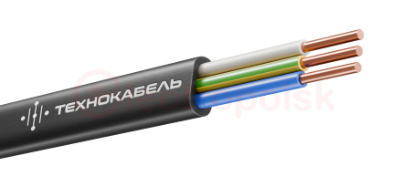 Кабель силовой ППГ-Пнг(A)-HF 3х6ок(N,PE)-0,66 (100м)ТРТС