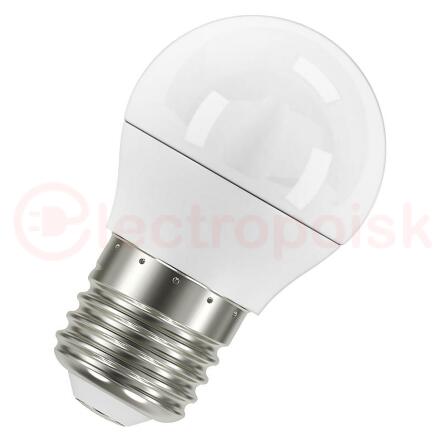 Лампа светодиодная LED 10 Вт E27 4000К 800Лм шарик 220 В (замена 75Вт) OSRAM