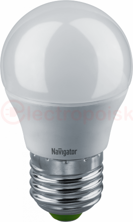 Лампа светодиодная LED 7вт Е27 диммируемая теплый шар