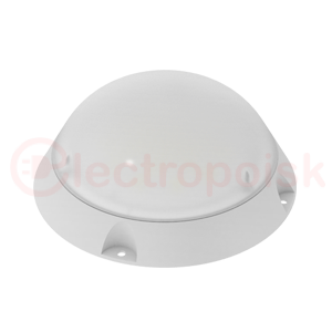 Светильник LED ВАРТОН ЖКХ круг IP65 185*70 мм антивандальный 10W 5000К 1/10