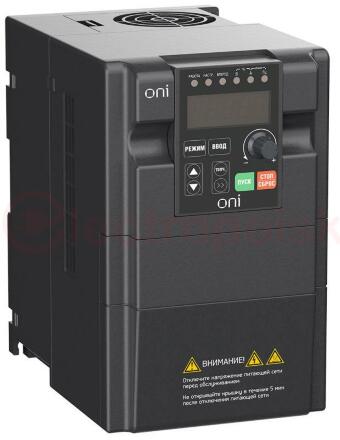 Преобразователь частоты A150 220В 1Ф 1,5кВт 7А ONI