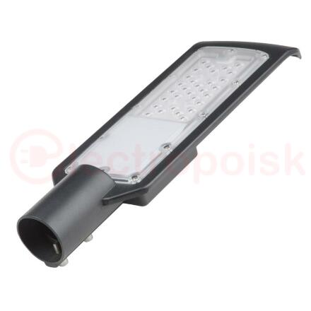 Светильник-прожектор светодиодный ULV-Q610 50W/6500К IP65 BLACK  для уличного освещения консольный дневной свет (6500К) Угол 120 градусов