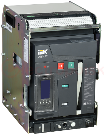 ARMAT Возд. авт. выкл. выдв. 3P A 66кА 1250А TT с акс. IEK