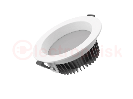 Cветильник светодиодный ВАРТОН Downlight круглый встраиваемый 190*75 16W 4000K IP54