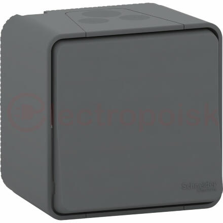 MUREVA S переключатель 2-полюсный, открытой установки, антрацит, IP55