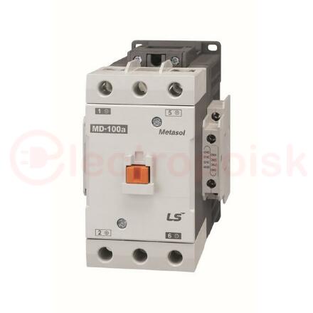 2-полюсный контактор постоянного тока MD-100a DC24V  Screw 2a2b