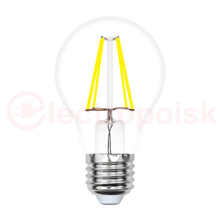 Лампа светодиодная с трехступенчатым диммером 100-50-10 LED 7вт 175-250В форма А 630Лм Е27 3000К Uniel Multibrigh филамент