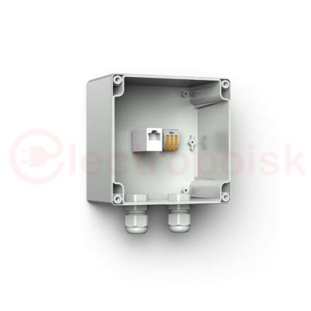 Коробка распределительная IP66/IP67, 149х120х70 мм, пластик ABS