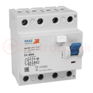 Выключатель дифференциального тока (УЗО) 4П 25А 300мА A OptiDin DМ63-4425-A-УХЛ4 Выключатель дифференциального тока (УЗО) 4П 25А 300мА A OptiDin DМ63-4425-A-УХЛ4