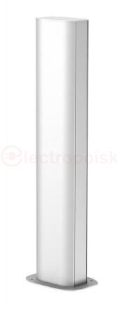 Электромонтажная миниколонна 0,68 м 2-х сторонняя Modul45 130x80x676 мм (алюминий)