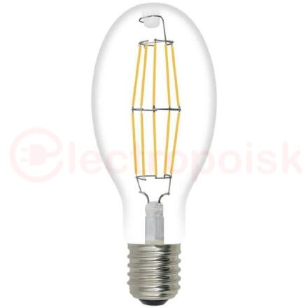 LED-ED90-40W/DW/E40/CL GLP05TR Лампа светодиодная, прозрачная. Дневной белый свет (6500K). Картон. ТМ Uniel