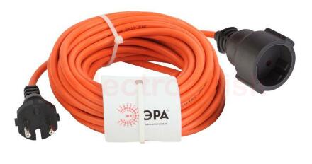 Удлинитель силовой UPx-1-2x0.75-10m-IP44 в бухте б/з 1 гн 10м ПВС 2х0.75 UPx-1-2x0.75-10m-IP44 ЭРА