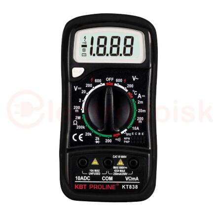 Мультиметр цифровой KT 838 PROLINE